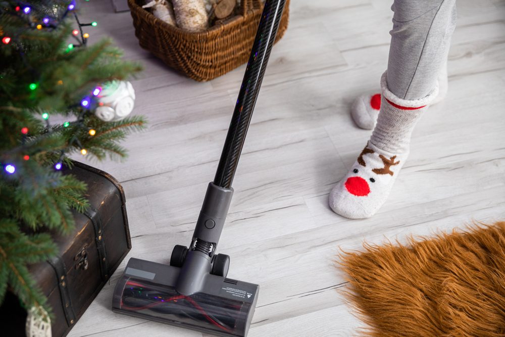 Christmas cleaning tips, clena every day