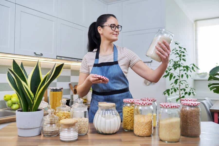 pantry organizing trick