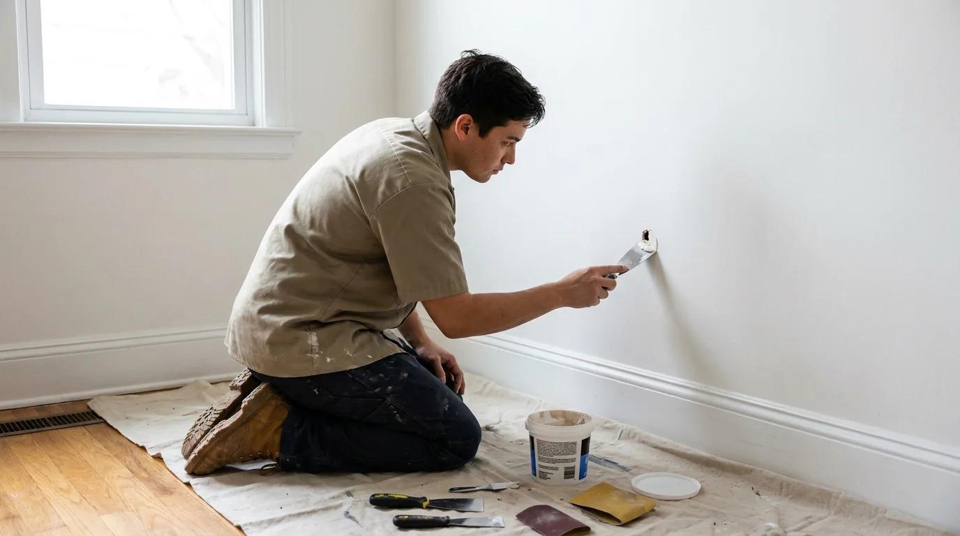 3. Patching Small Drywall Holes