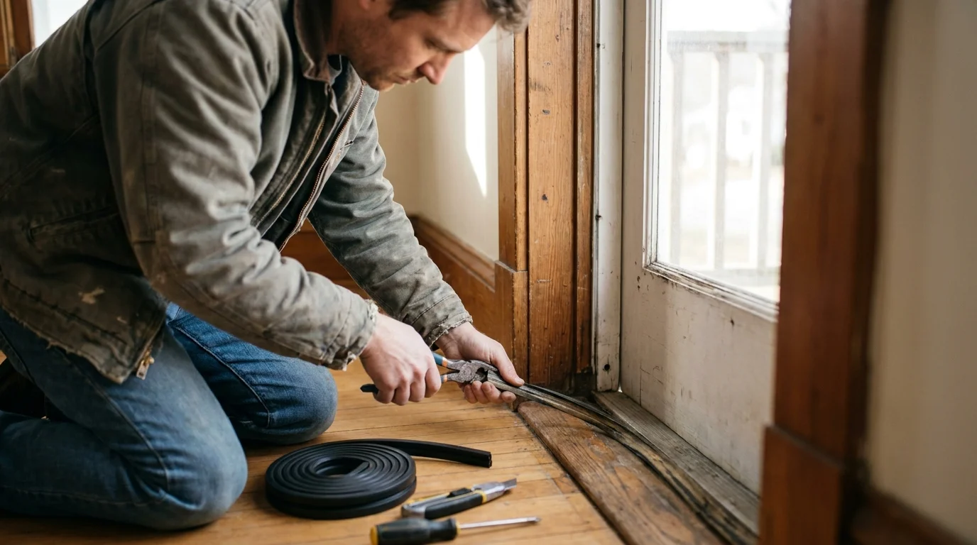7. Replacing Door Weatherstripping